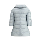 Herno Light Blue Polyester Coat